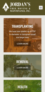 Jordan's Tree Mobile Screenshot